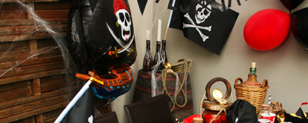 décoration sur le thème des pirates