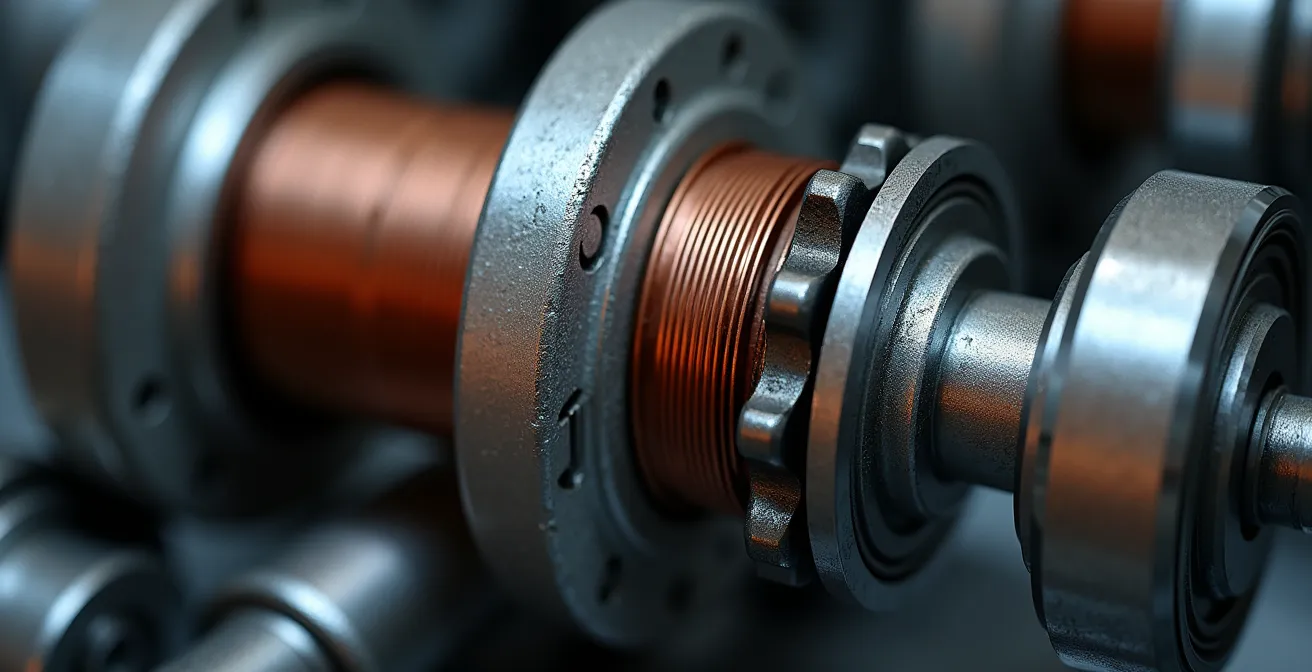 Détail technique d'un compresseur à vitesse variable moderne