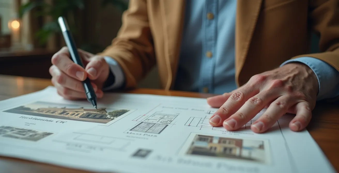 Expert analysant des données de marché immobilier